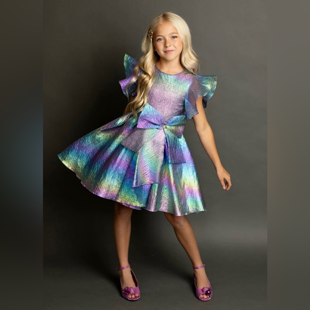 🩷Joyfolie Camryn Dress in Oil Slick Size 14💜